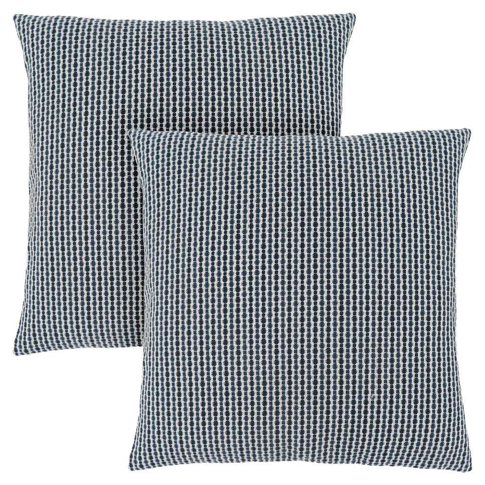 Pillows, Set Of 2, 18 X 18 Square, Insert Included, Decorative Throw, Accent,  Sofa, Couch, Bedroom, Brown Hypoallergenic Polyester, Modern