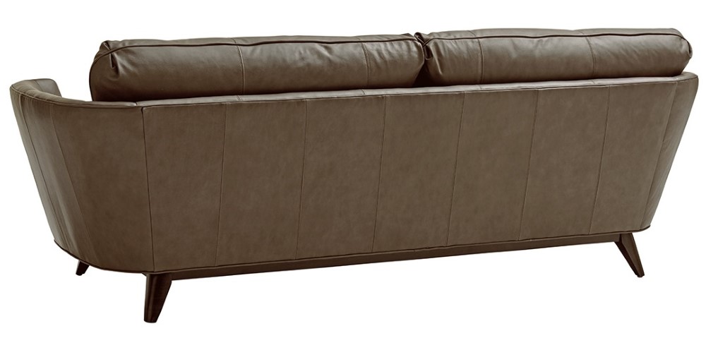 zavala hughes leather sofa by lexington
