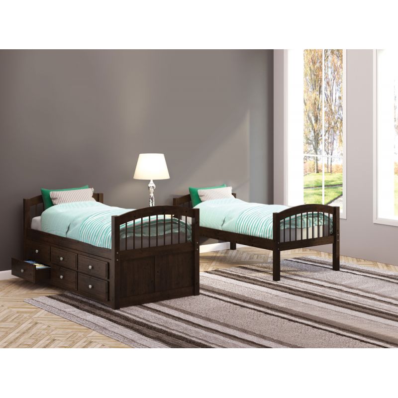 ACME Furniture - Micah Twin/Twin Bunk Bed & Trundle w/3 Drw - 40000