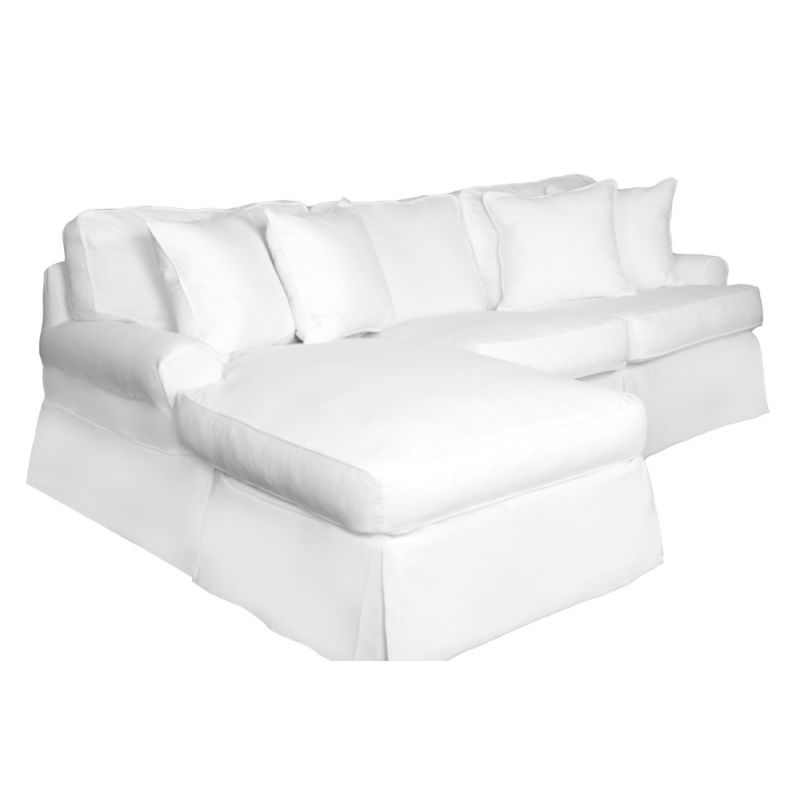 Sunset Trading - Horizon Slipcover for T-Cushion Sectional Sofa with ...