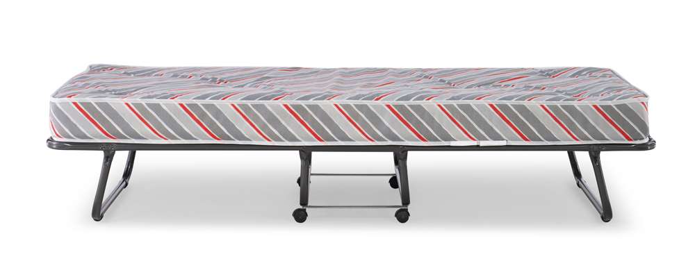linon torino folding bed with mattress