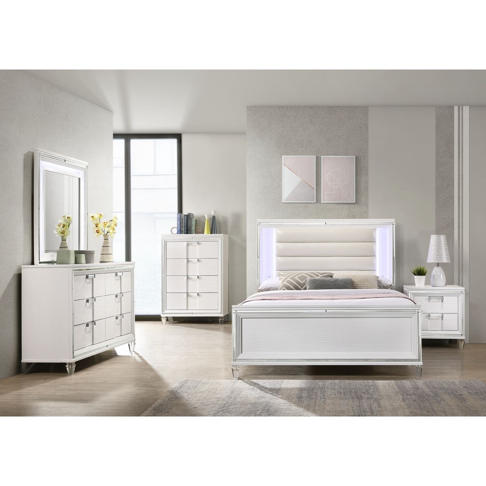 Picket House Furnishings - Charlotte Youth 6-Drawer Dresser in White ...