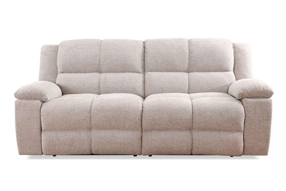 Parker House - Buster - Opal Taupe Manual Reclining Sofa Loveseat and ...