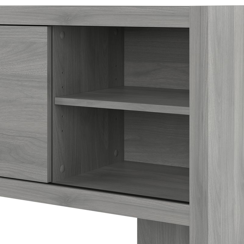 Bush Business Furniture - Echo 60W Credenza Desk with Hutch in Modern ...